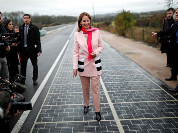 World's First Solar Panel Road Opens In France