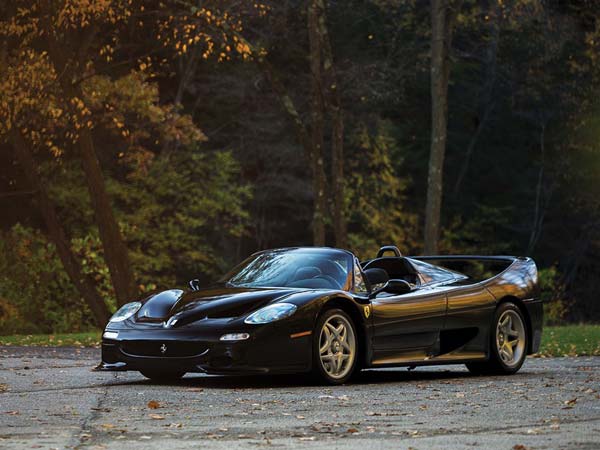 Ultra Rare Black Ferrari F50 Set To Go Up For Auction; Expected To Fetch Around $3 Million