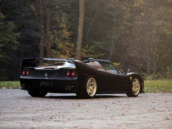 Ultra Rare Black Ferrari F50 Set To Go Up For Auction; Expected To Fetch Around $3 Million