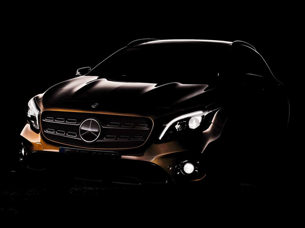 Mercedes GLA Facelift Teased Ahead Of Detroit Auto Show Debut