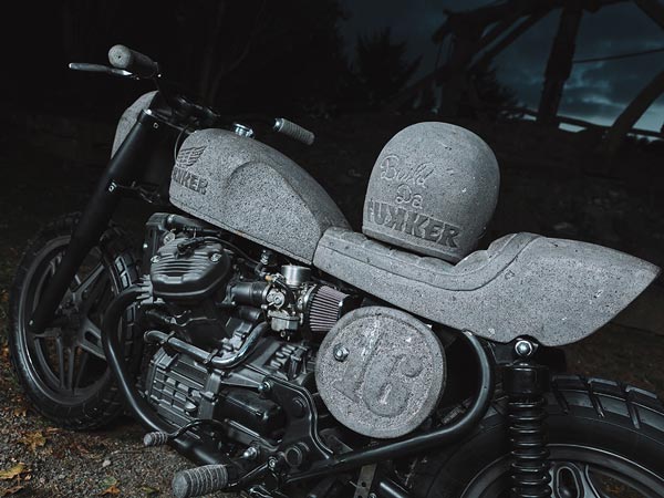This Honda CX500 Is A Heavy Duty Motorcycle With Stone Bodywork