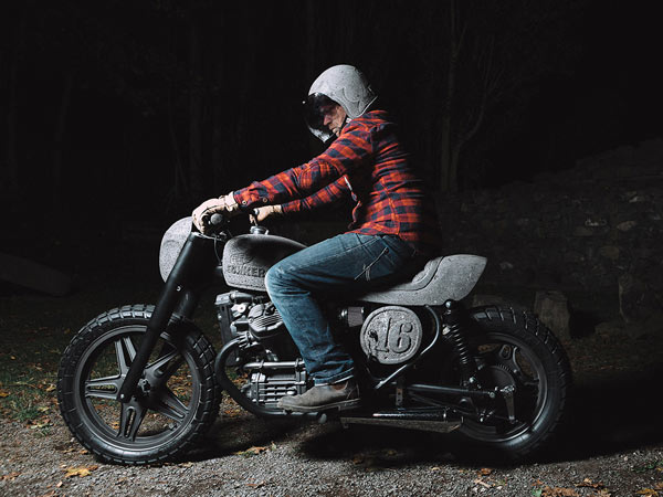 This Honda CX500 Is A Heavy Duty Motorcycle With Stone Bodywork
