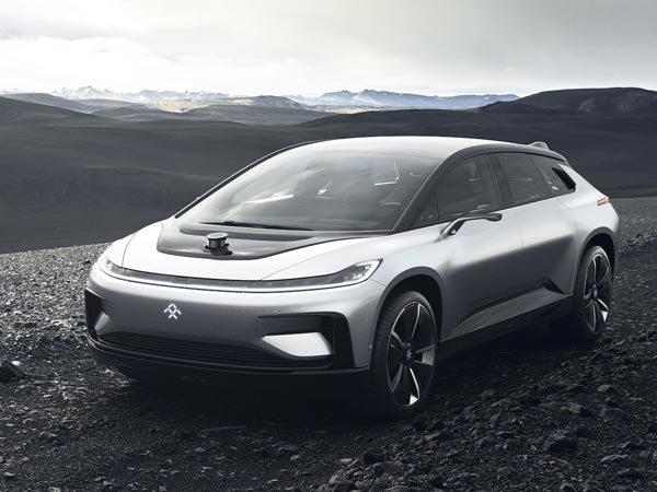 Faraday Future FF91 Electric SUV Unveiled At CES