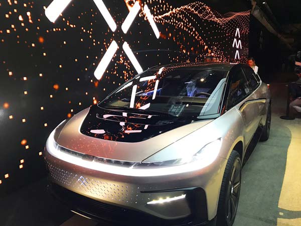 Faraday Future FF91 Electric SUV Unveiled At CES