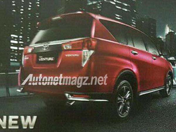 Toyota Innova Crysta Venturer Brochure Leaked Ahead Of Launch