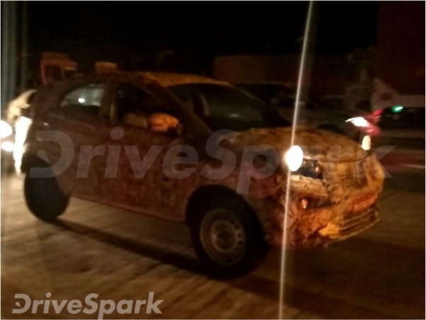 Spy Pics: Tata Nexon Spotted Testing