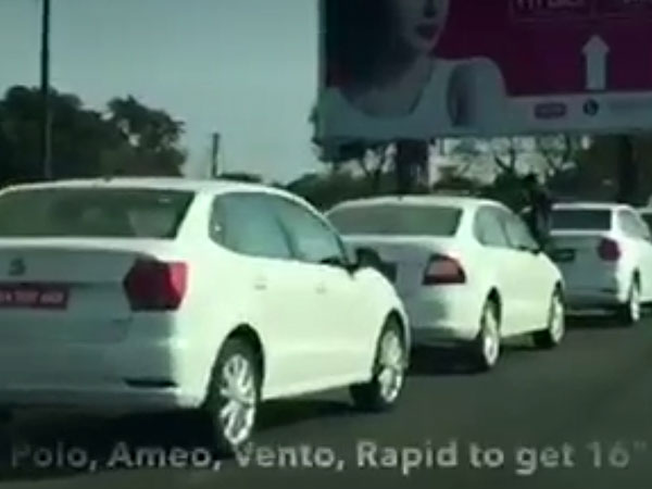 Volkswagen Ameo, Polo And Skoda Rapid To Get 16-Inch PORTAGO Wheels Volkswagen Ameo, Polo And Skoda Rapid To Get 16-Inch PORTAGO Wheels