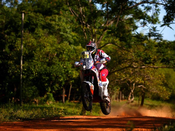 Rider Struck By Lightning During Stage 4 Of 2017 Dakar Rally