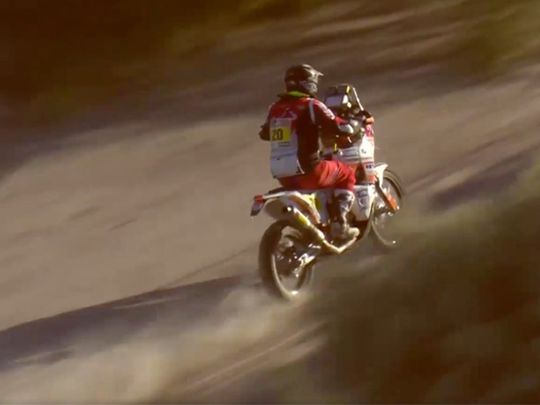 Rider Struck By Lightning During Stage 4 Of 2017 Dakar Rally