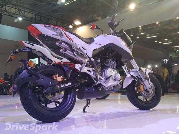 Benelli TNT 135 Minibike Spotted During Photoshoot; Launch Imminent