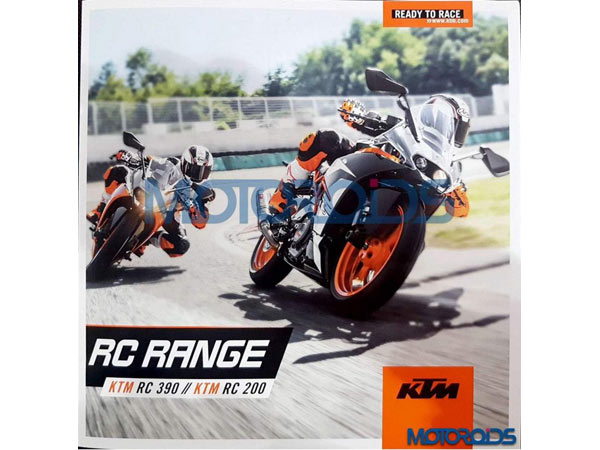 2017 KTM RC390 And RC200 Brochure Leaked Ahead Of Launch