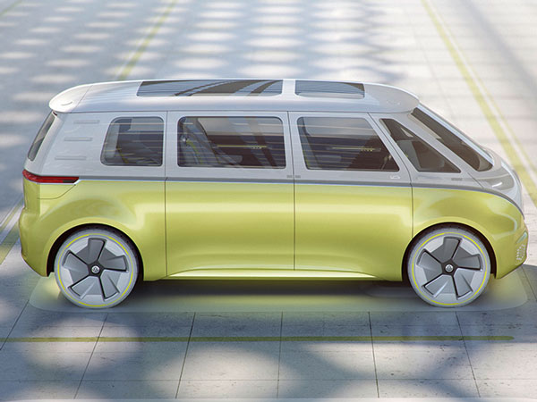 2017 Detroit Auto Show: Volkswagen ID Buzz Concept Revealed 