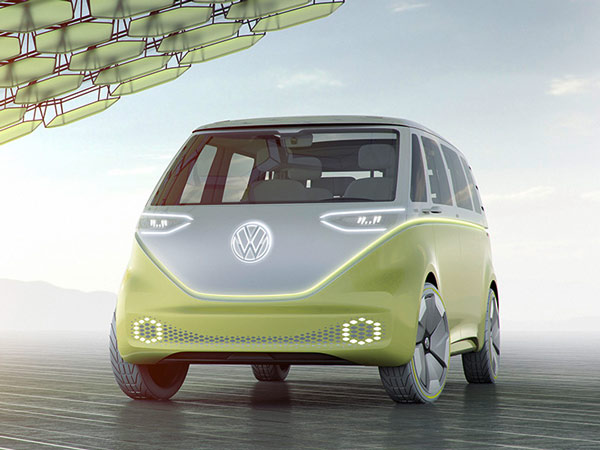 2017 Detroit Auto Show: Volkswagen ID Buzz Concept Revealed 