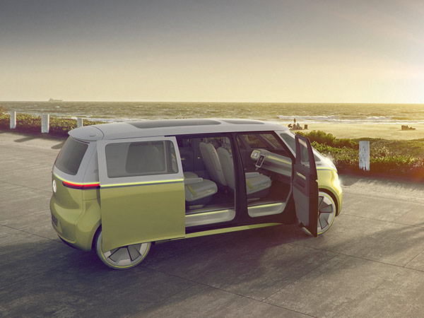 2017 Detroit Auto Show: Volkswagen ID Buzz Concept Revealed 
