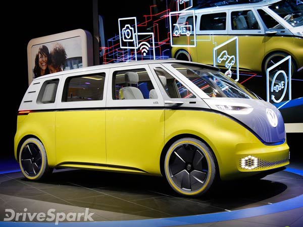 2017 Detroit Auto Show: Volkswagen ID Buzz Concept Revealed 