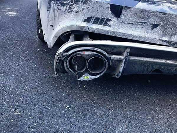 MotoGP Legend Valentino Rossi Survives A Horrible Car Accident