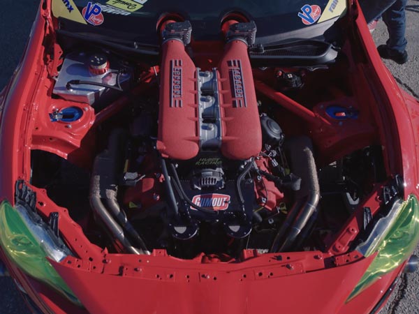 Toyota GT4586 Goes Drifting — Smokes Some Tyres 