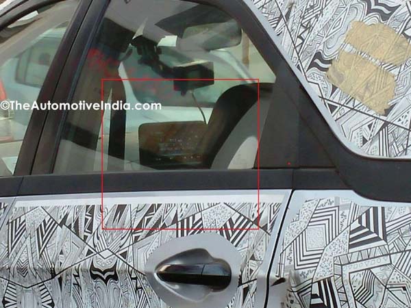 Spy Pics: Tata Nexon Spotted Testing, Interiors Reveal Touchscreen Infotainment Display