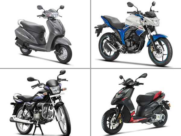 Top 10 Two-Wheeler Manufacturers In 2016 For India