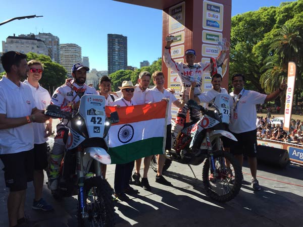 Dakar 2017: CS Santosh Finishes The Toughest Rally