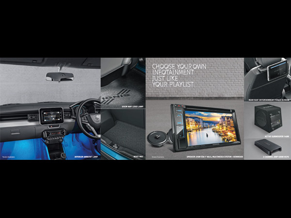 Maruti Suzuki Ignis Accessories List - Stand Out From The Crowd!
