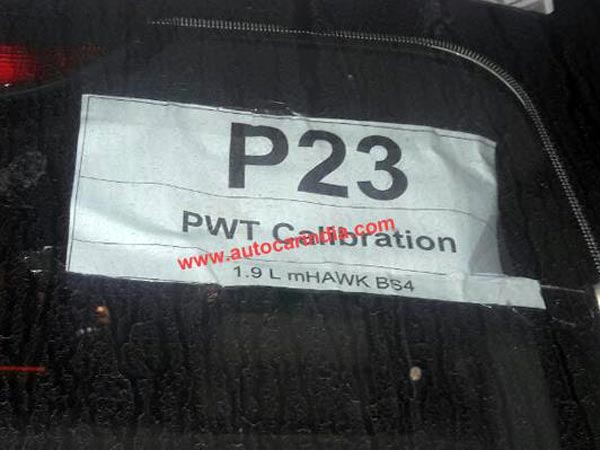 Spy Pics: Mahindra TUV 500 (Long Wheelbase TUV) Spotted Testing; Engine Revealed