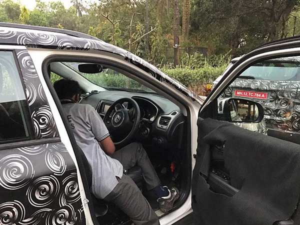 India-Spec Jeep Compass Spied; Interior Revealed