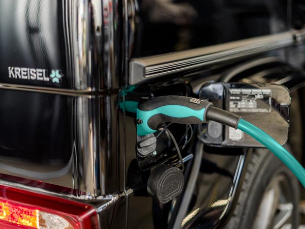 Arnold Schwarzenegger Reveals His New Electric Mercedes G-Wagen