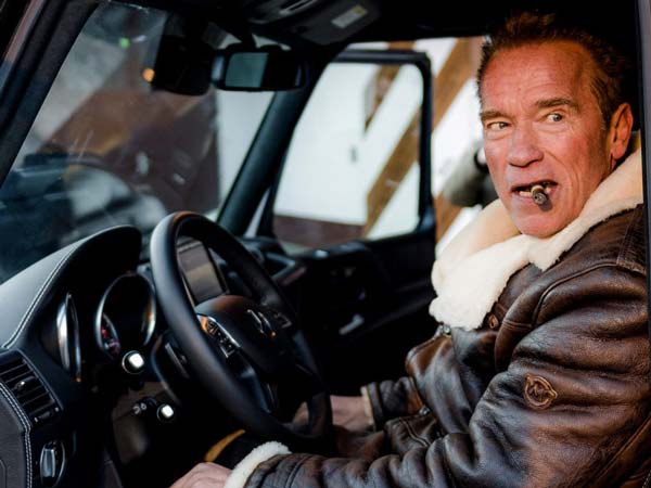 Arnold Schwarzenegger Reveals His New Electric Mercedes G-Wagen