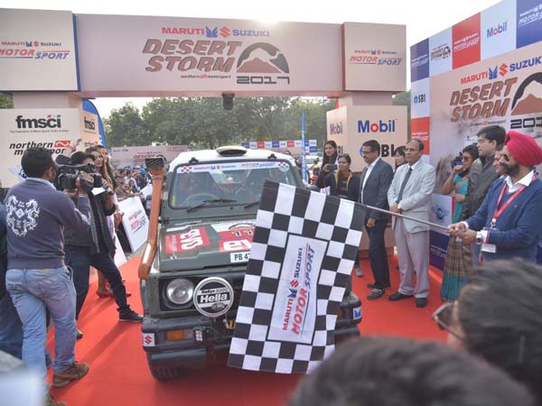 Maruti Suzuki Flags Off 15th Edition Of Desert Storm From Delhi