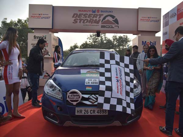 Maruti Suzuki Flags Off 15th Edition Of Desert Storm From Delhi