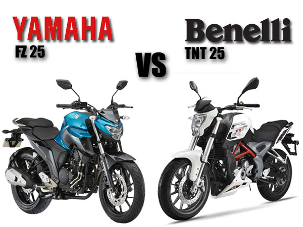 Yamaha FZ 25 vs Benelli TNT 25: Battle Of The Quarter-Litre Nakeds