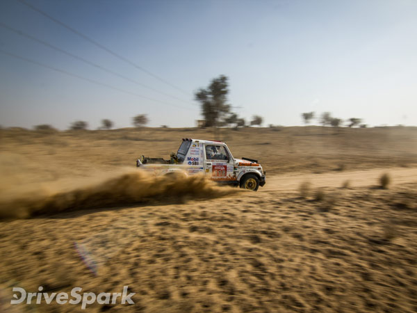 2017 Maruti Suzuki Desert Storm: Suresh Rana And CS Santosh Lead After Leg 1