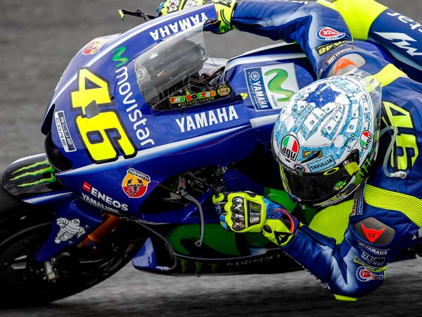 MotoGP Official Test 2017: Rossi Says, “It’s Very Good That Stoner Don’t Race”