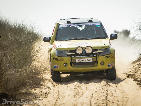 2017 Maruti Suzuki Desert Storm: Sanjay Agarwal And CS Santosh Lead After Leg 2
