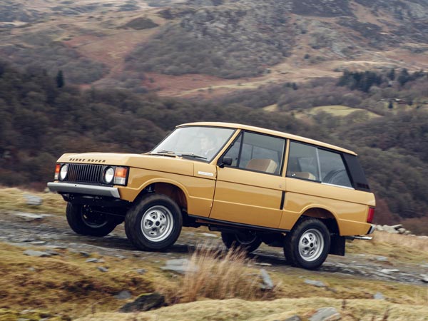 1978 Range Rover Two-Door Revealed As First Range Rover Reborn Model 