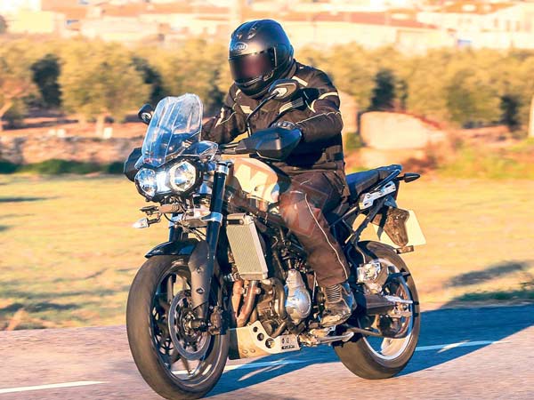 New Generation Triumph Tiger Spotted Testing