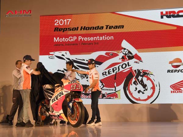 Repsol Honda Team Launches The 2017 RC213V MotoGP Challenger