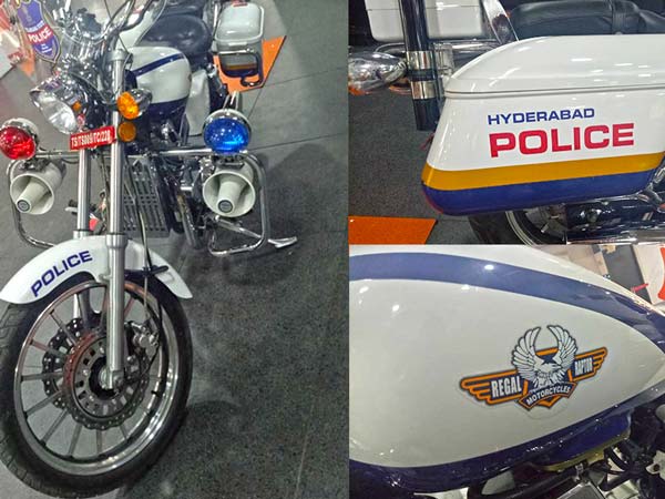 Hyderabad Police Soon To Get Raptor Regal Motorcycles