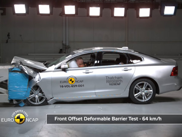 Euro NCAP Crash Tests Volvo S90 & V90 — Results Are More Than Impressive