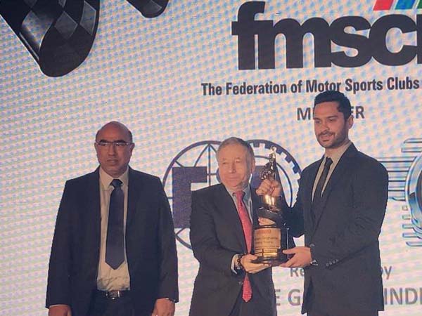 Gaurav Gill Honoured With Motorsports Person Of The Year Award By FMSCI