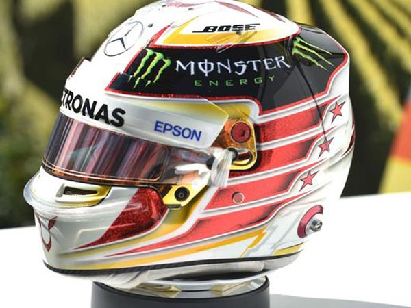 Over 8,000 F1 Helmet Designs To Choose From — Hamilton Has A Tough Task Ahead