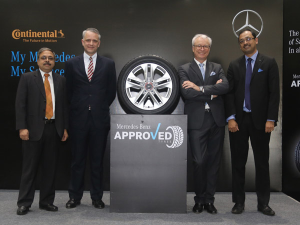 Mercedes-Benz Associates With Continental Tyres To Offer ‘Mercedes-Benz Approved Tyres’