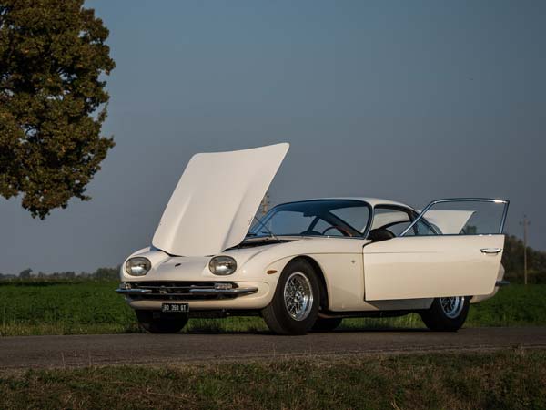 First Lamborghini 350 GT Restored By The PoloStorico Division Showcased At Retromobile Paris
