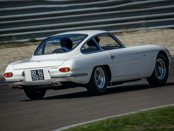 First Lamborghini 350 GT Restored By The PoloStorico Division Showcased At Retromobile Paris