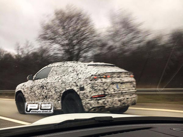 Spied! Lamborghini Urus For The First Time
