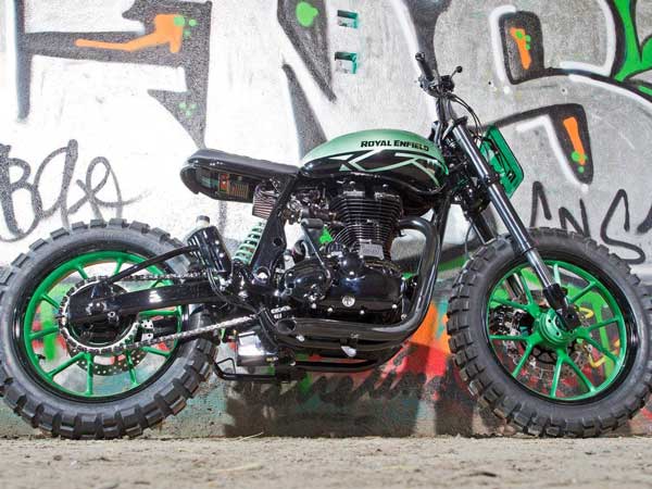 Royal Enfield Classic 500 ‘Green Fly’ Custom Bike Unveiled