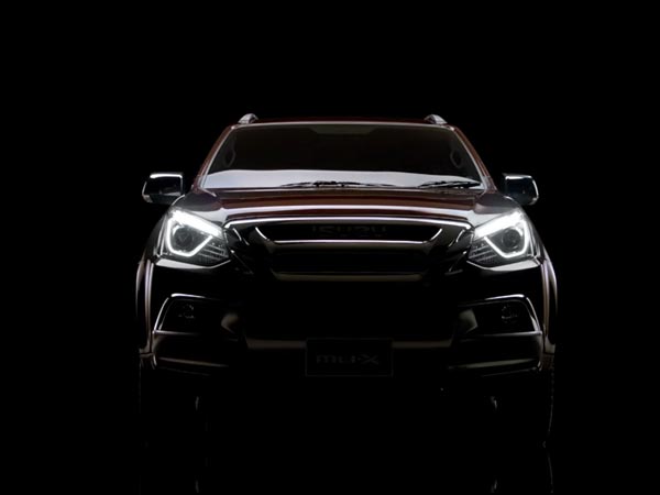 India-Bound 2017 Isuzu MU-X Facelift Teased India-Bound 2017 Isuzu MU-X Facelift Teased