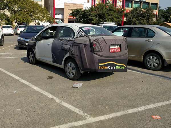 Chevrolet Beat Essentia Spotted Yet Again; Launch Likely In March