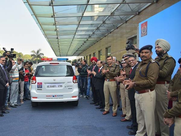 Haryana Police Department Presented With 13 New Maruti Suzuki Ertigas 